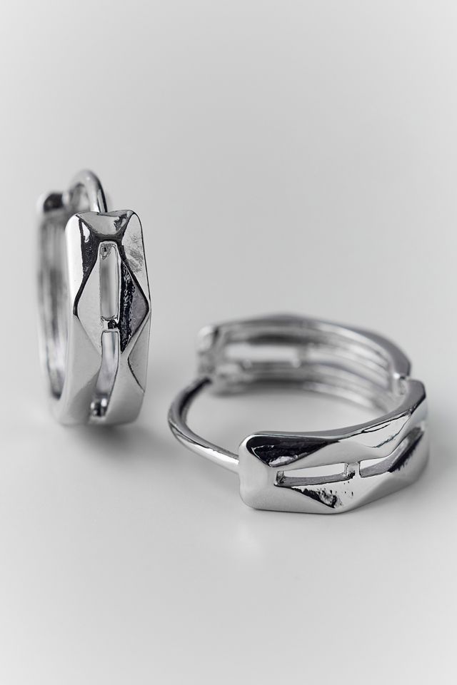 Razor Hoop Earrings #2