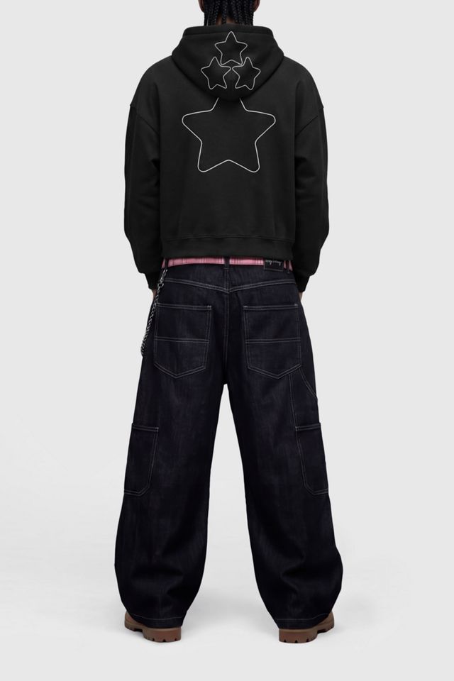Aelfric Eden Boxy Rhinestone Star Pullover Hoodie #1