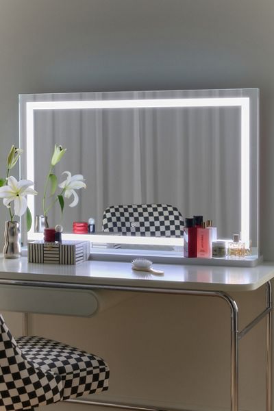 TOV Furniture Lola Jumbo LED Panel Vanity Mirror