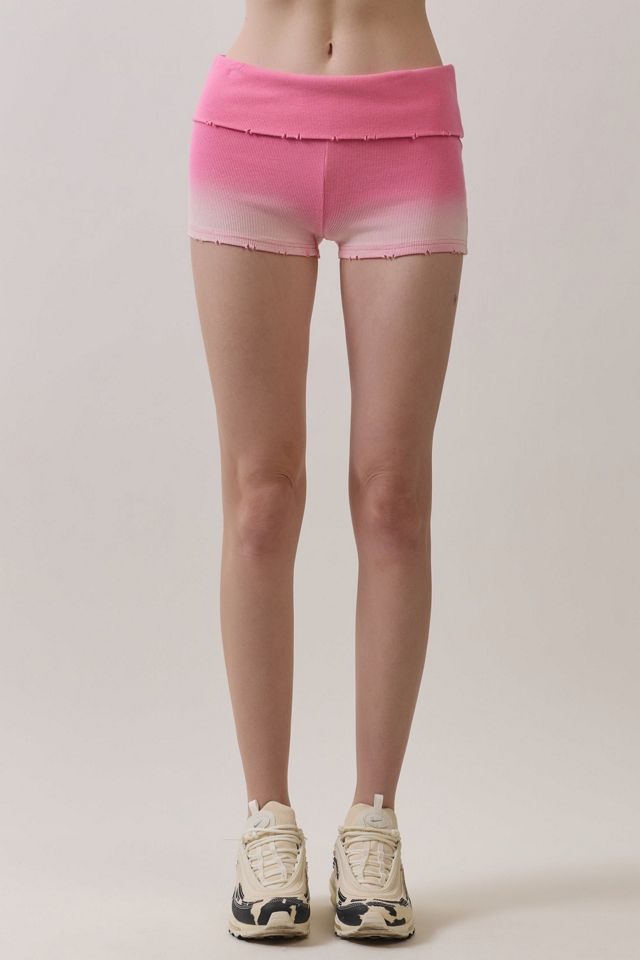 Personal Code Ramona Ombre Foldover Shorts #3