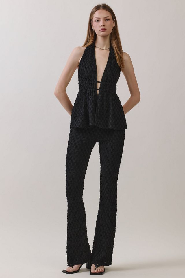 Personal Code Gemma Textured Halter Top #2