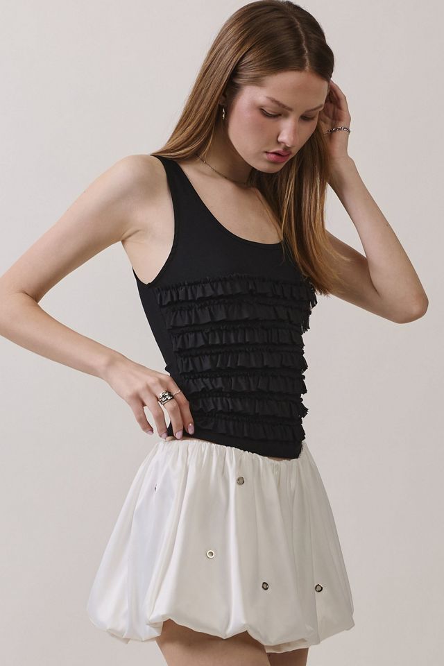 Personal Code Dahlia Ruffle Tank Top #2