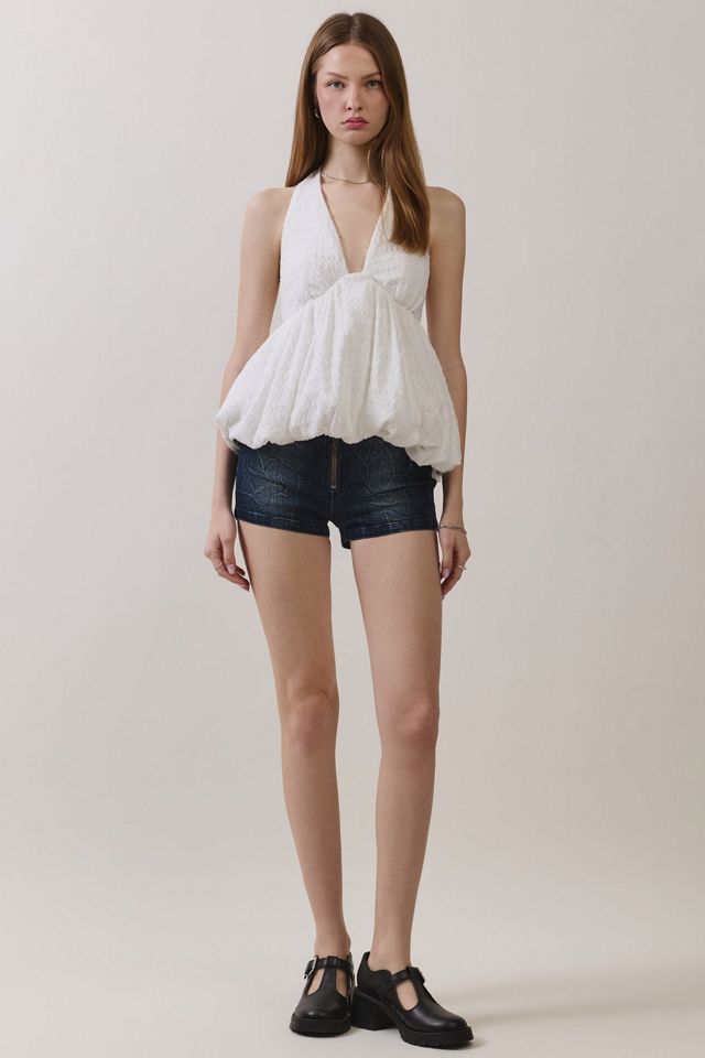 Personal Code Nellie Bubble Halter Top #2