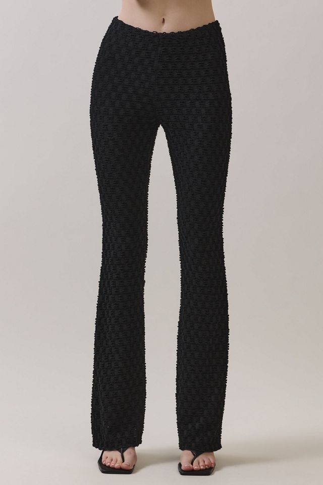 Personal Code Gemma Textured Flare Pants #1