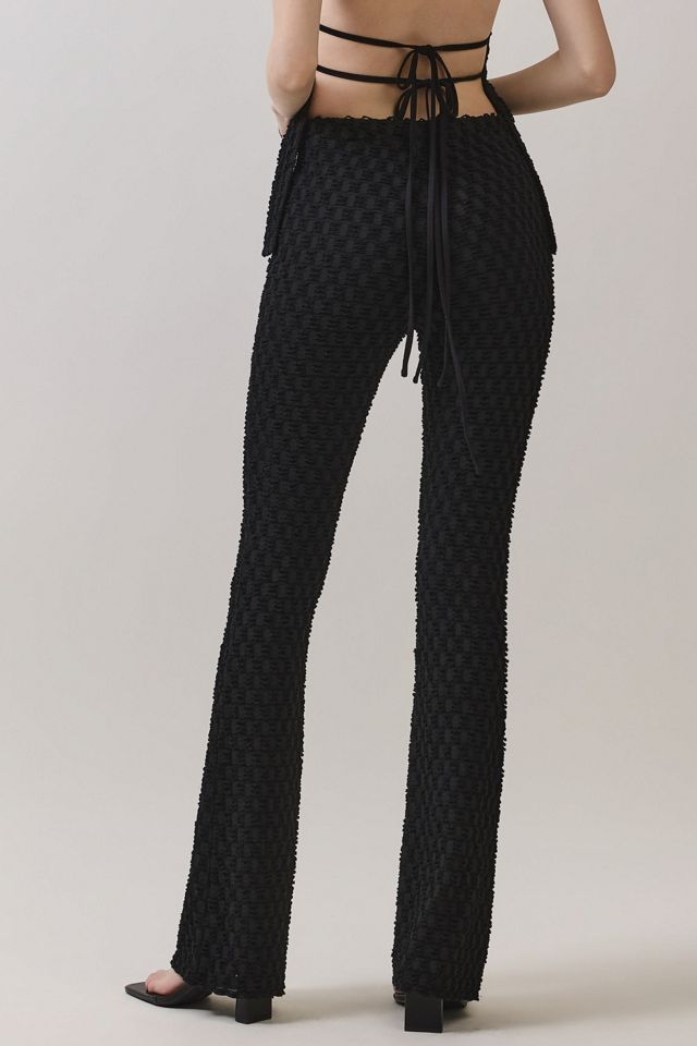 Personal Code Gemma Textured Flare Pants #4