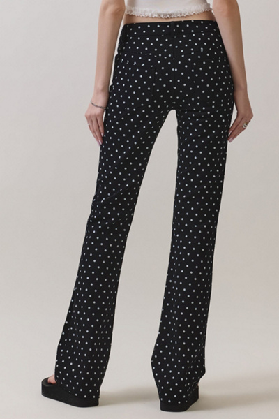 Personal Code Mabel Polka Dot Bootcut Pants