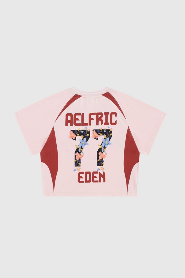 Aelfric Eden 77 Graphic Football Jersey Tee #4