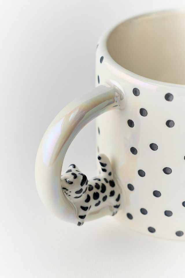 Sleepy Kitty Sculpted Ceramic Mug #3