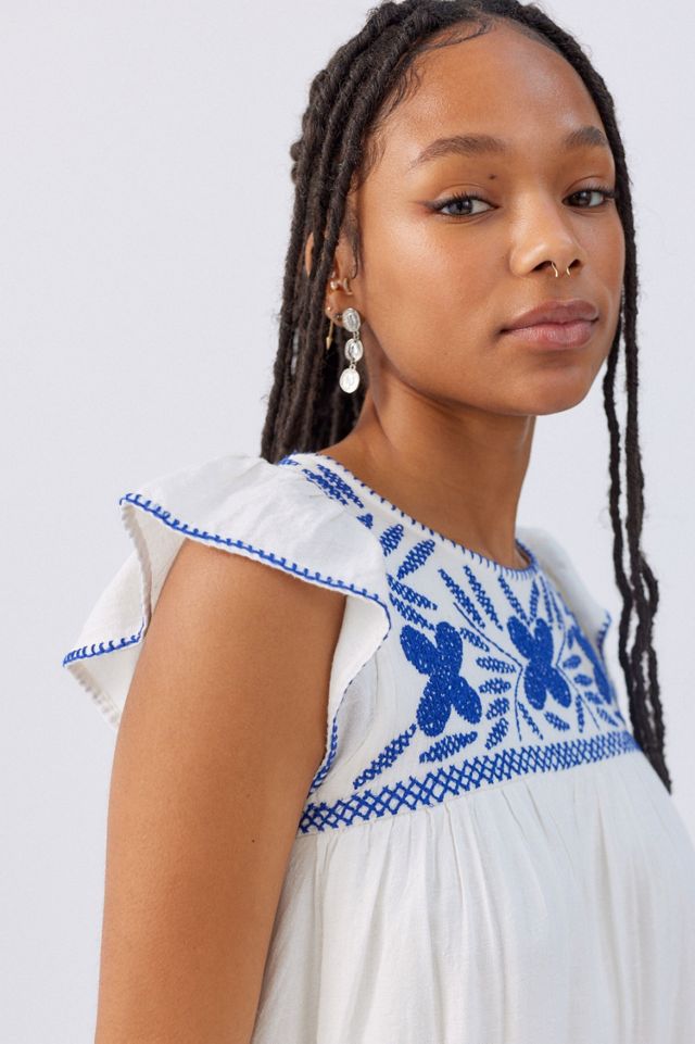Corsica Embroidered Mini Dress #2
