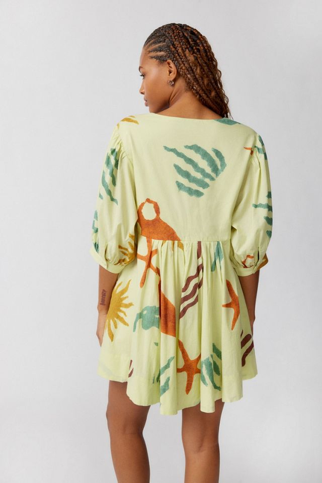 Vero Shapeless V-Neck Mini Dress #1