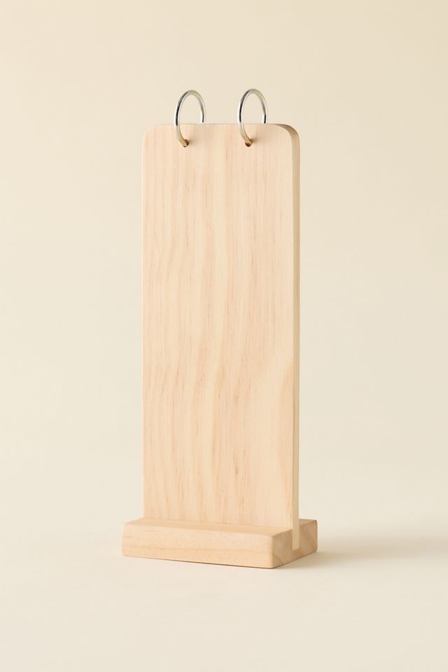 Tabletop Wood Flip Photo Strip Picture Frame #2
