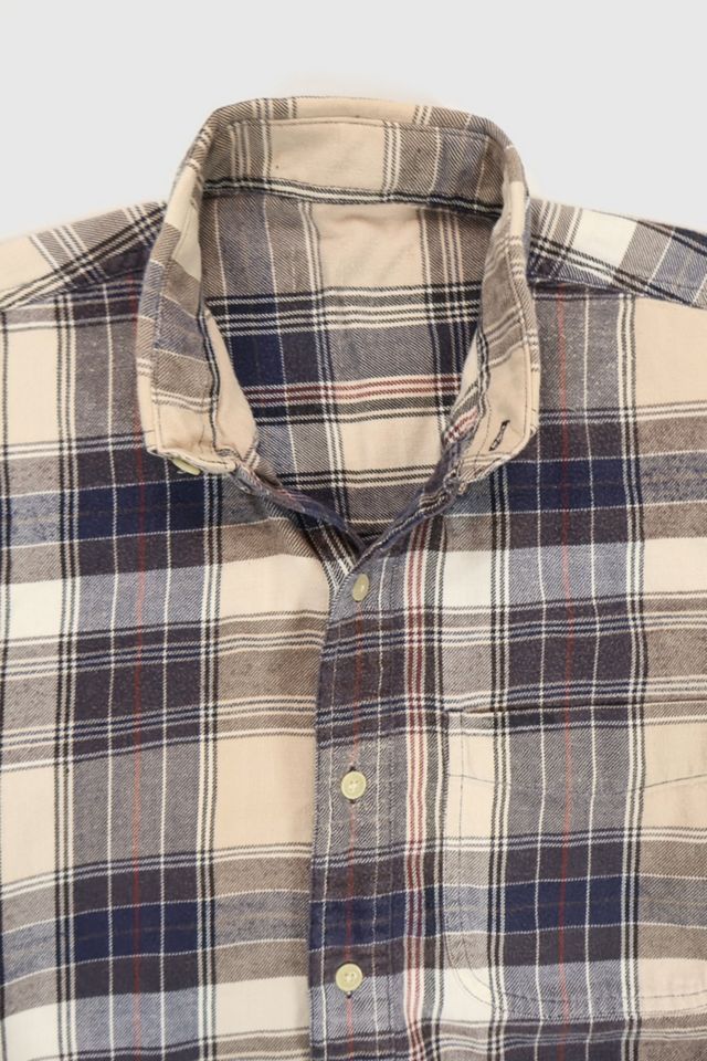 Vintage Plaid Button-Down Shirt #3