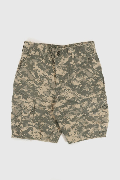 Vintage Cutoff Camo Cargo Shorts