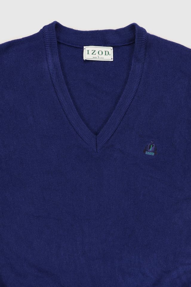Vintage Izod V-Neck Sweater #1