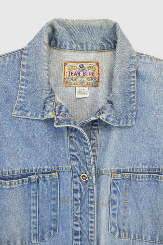 Vintage Patch Pocket Jean Jacket #3