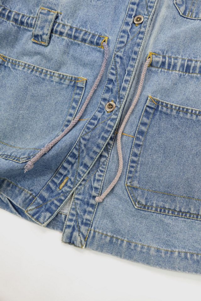 Vintage Patch Pocket Jean Jacket #4