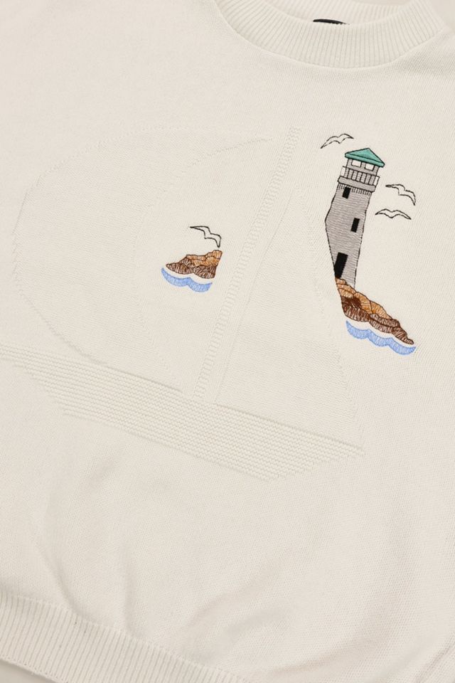 Vintage Sailboat Life House Sweater #3