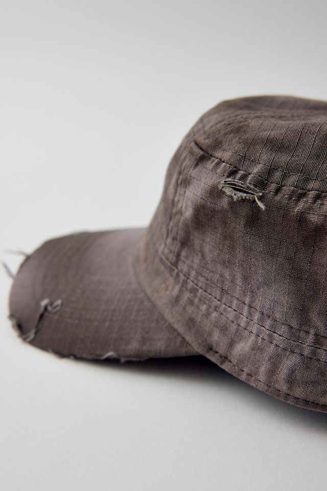 Casquette de cadet en canevas à lavage vintage #3