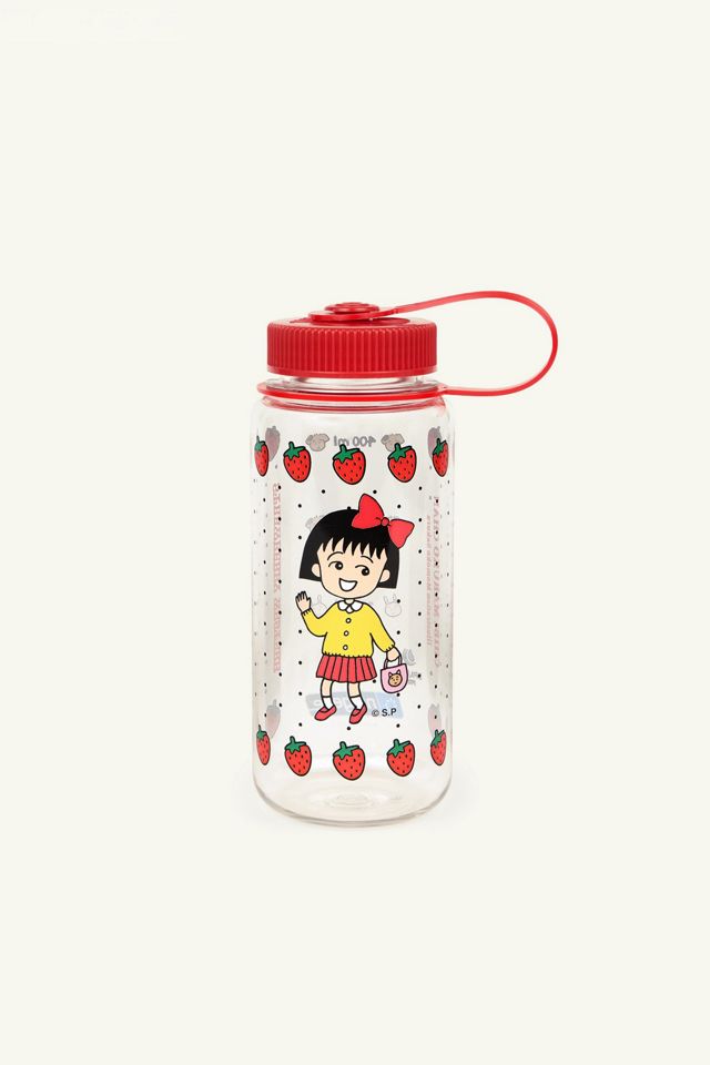 Strawberry Western Chibi Maruko Chan Mini Nalgene Bottle (16oz) #1
