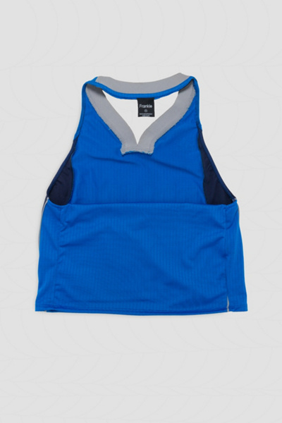 Frankie Collective Rework Dallas Mavericks Basketball Halter Top
