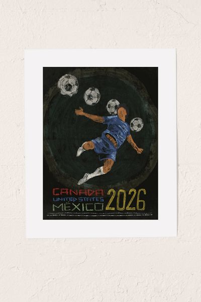 Society6 Design Studio Canada US Mexico 2026 Art Print