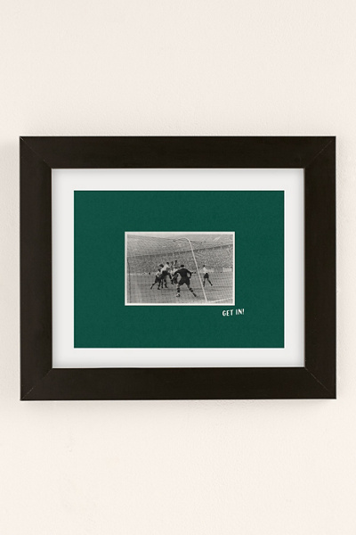 Society6 Design Studio Soccer Goal Get Art Print