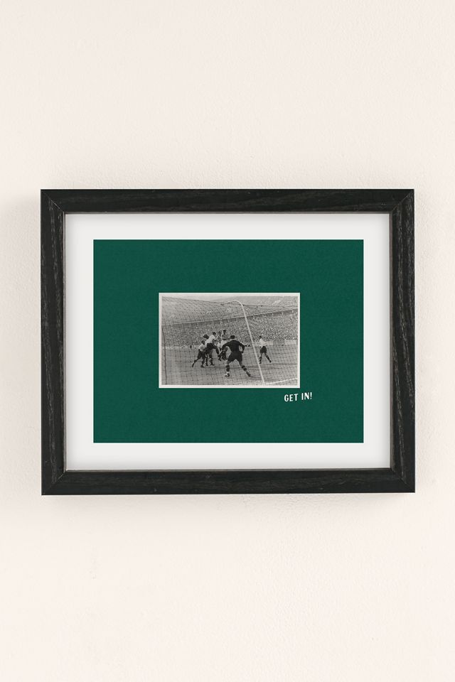 Society6 Design Studio Soccer Goal Get In Art Print #1