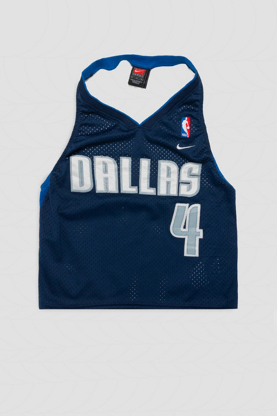 Frankie Collective Rework Dallas Mavericks Basketball Halter Top