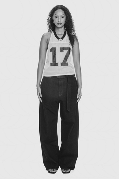 Frankie Collective Rework Dallas Mavericks Basketball Halter Top