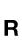 R