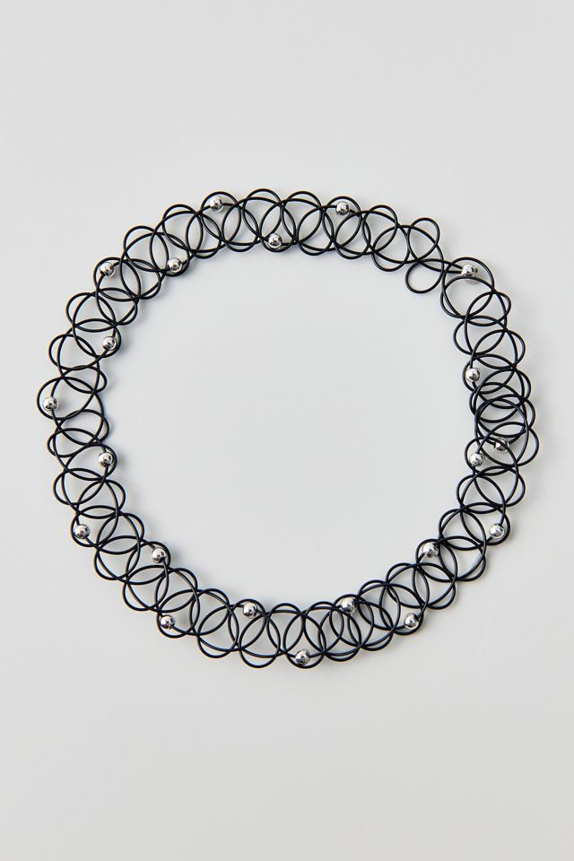 Collier ras-du-cou extensible style tatouage #1