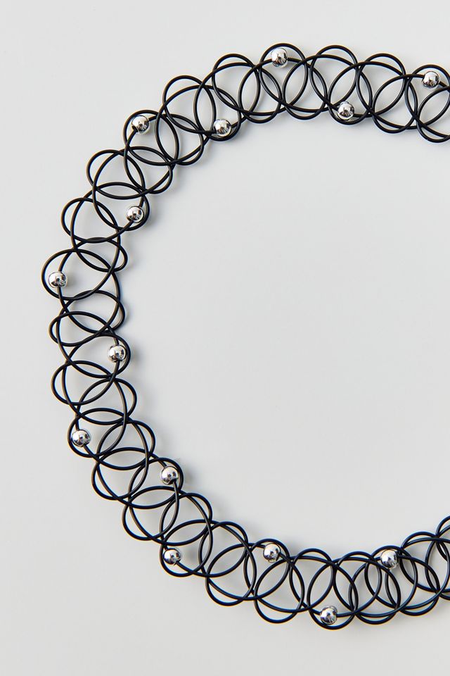 Collier ras-du-cou extensible style tatouage #3