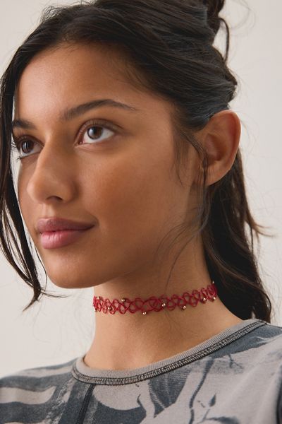 Stretchy Tattoo Choker Necklace
