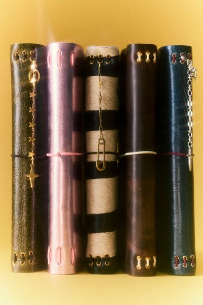 Charmed LA A5 Leather Wrap Journal