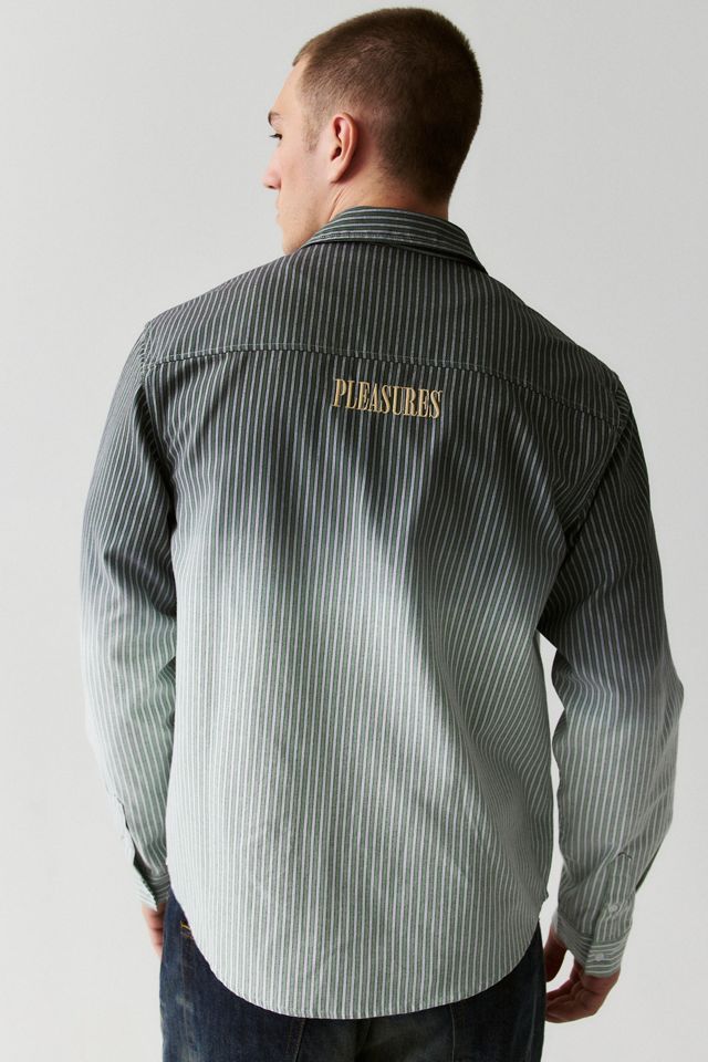 PLEASURES Fade Button-Down Shirt #4
