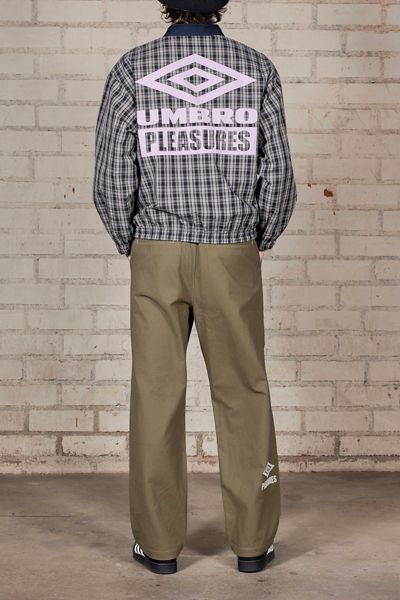 PLEASURES X Umbro Diamonds Reversible Jacket