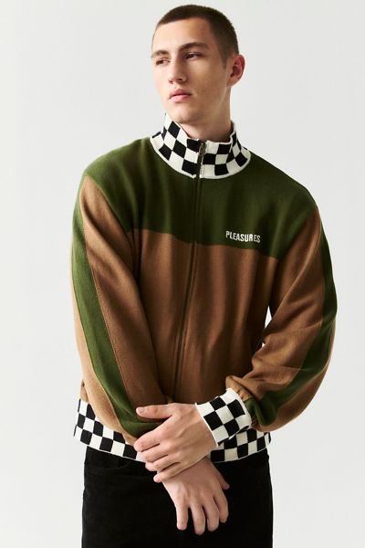 PLEASURES Automation Knit Track Jacket