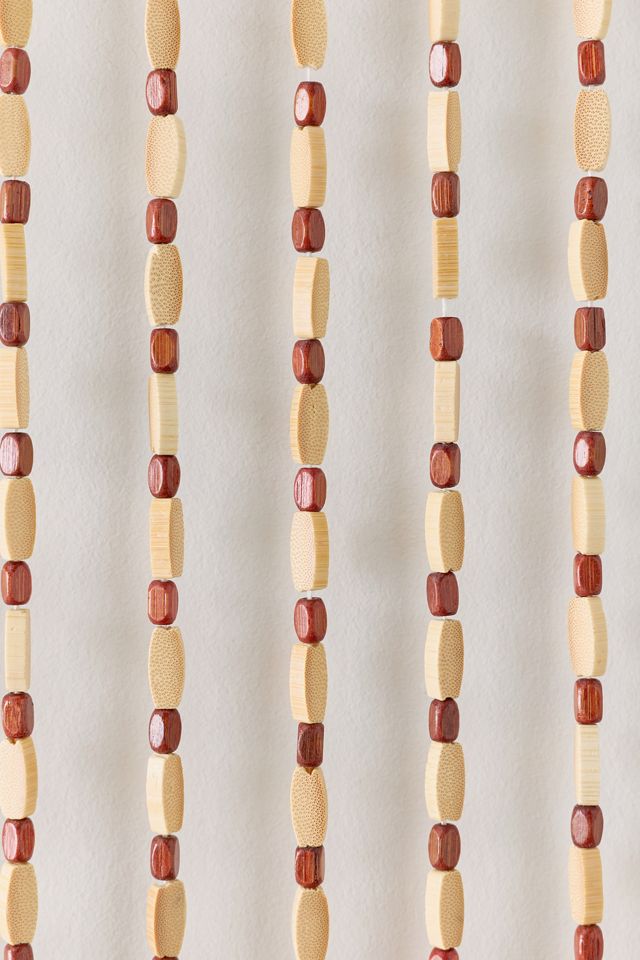 Raye Bamboo Beaded Doorway Curtain #2
