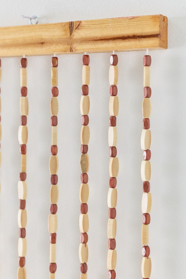 Raye Bamboo Beaded Doorway Curtain #3
