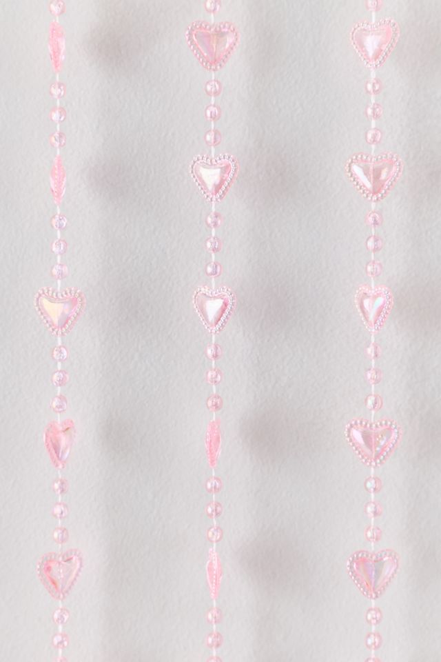 Elodie Heart Beaded Doorway Curtain #2