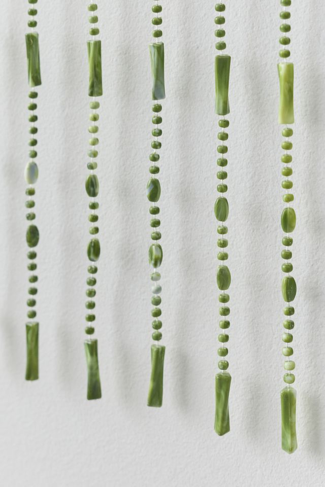 Jade Beaded Doorway Curtain #3