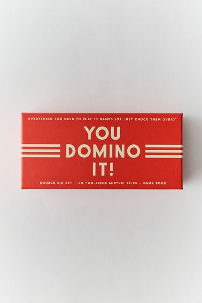 You Domino It! Domino Game Set