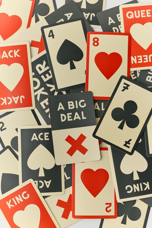 A Big Deal Giant Playing Card Deck #1