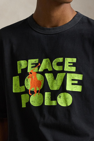 Polo Ralph Lauren Peace & Love Graphic Tee