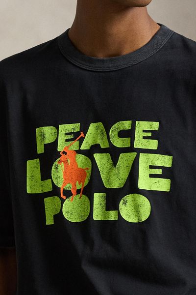 Polo Ralph Lauren Peace & Love Graphic Tee