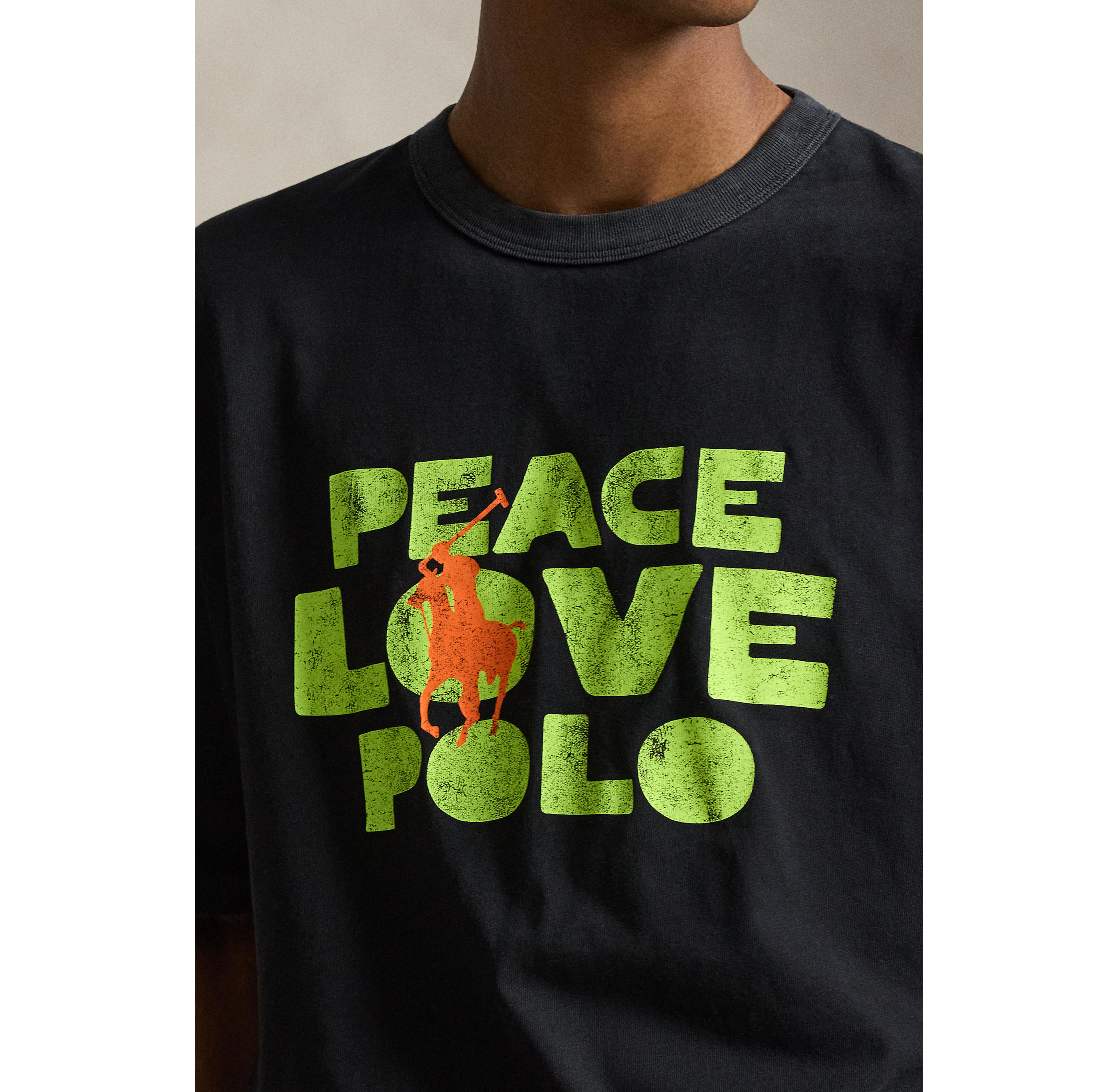 Polo Ralph Lauren Peace & Love Graphic Tee