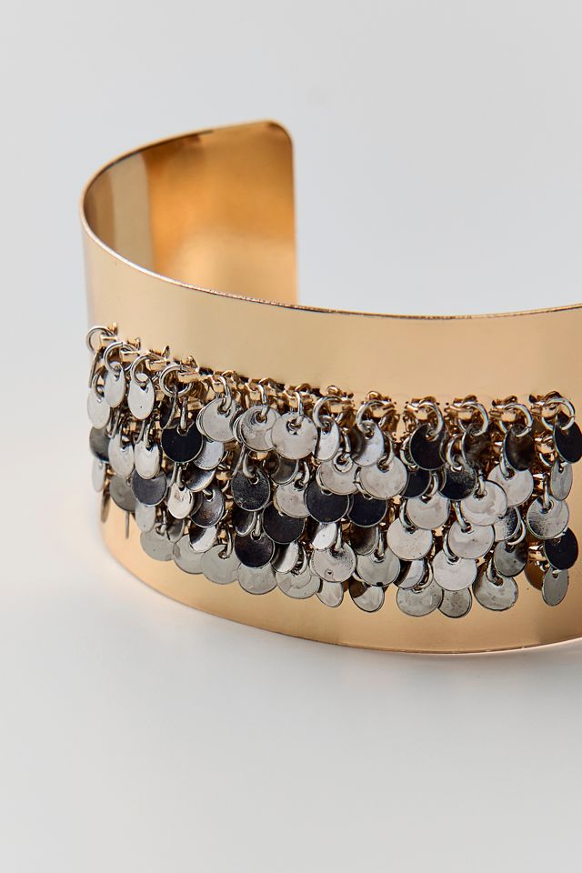 Chime Mixed Metal Cuff Bracelet #1