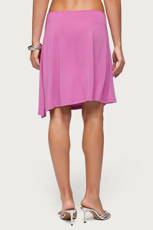 Edikted Fiori Buckle Asymmetric Midi Skirt #4