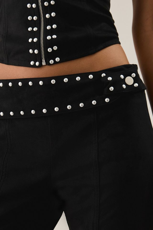I.AM.GIA. Seraphine Studded Belt Detail Flare Pants #2