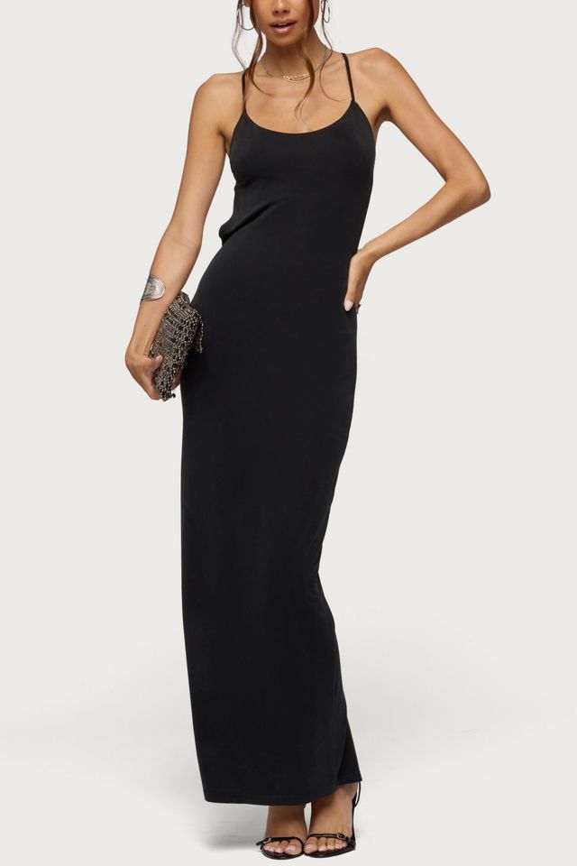 Edikted Zhuri Ring Backless Maxi Dress #3